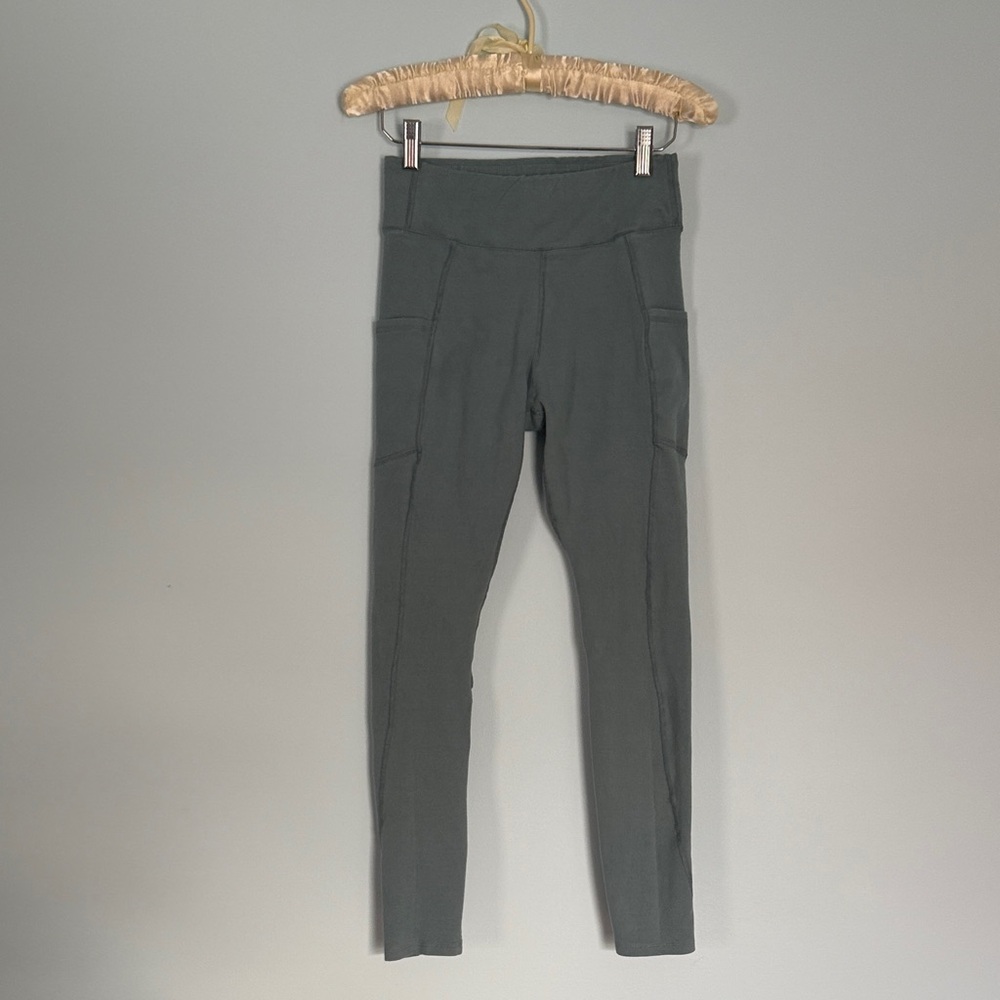 Pact Turquoise Leggings